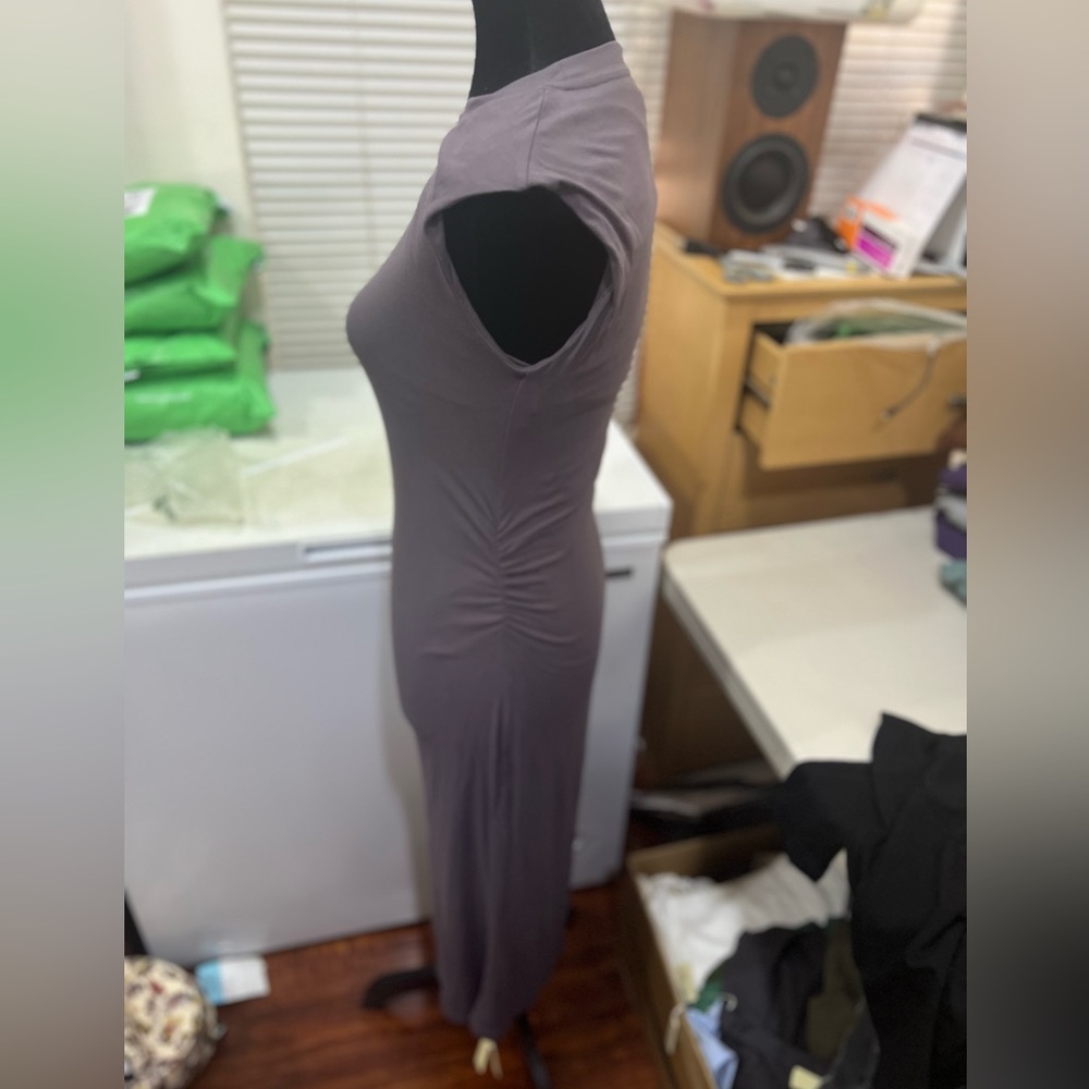 OGL Gray Midi Dress - Picture 3 of 4